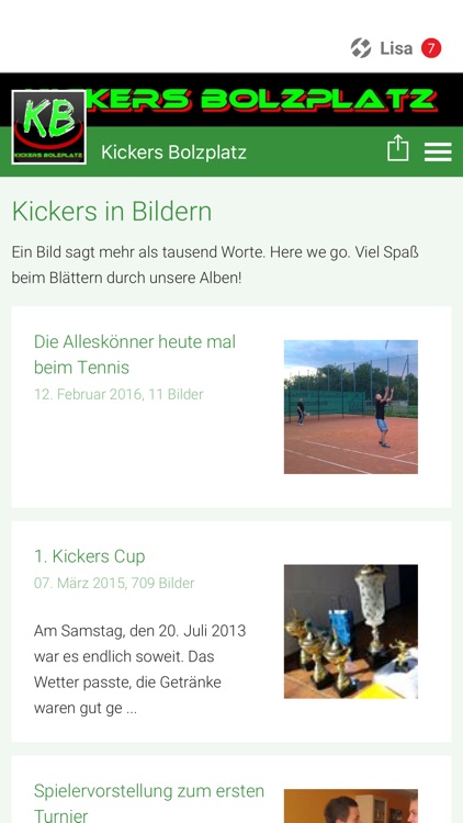 Kickers Bolzplatz