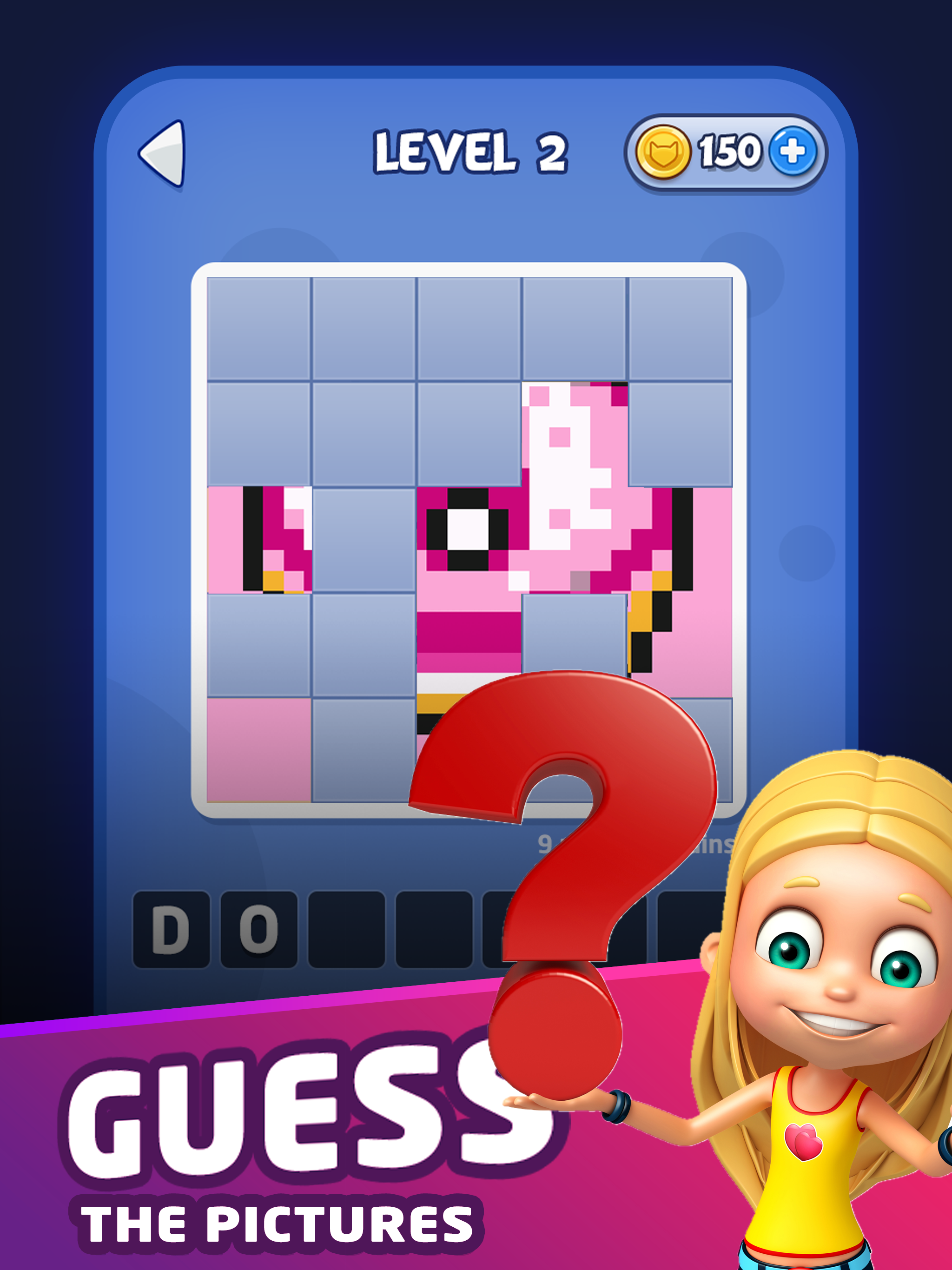WhatisIt?-Pixelated Pic Puzzle