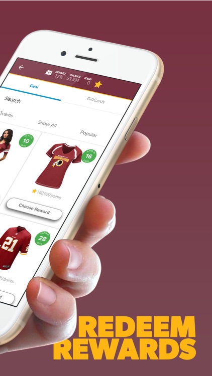 Washington Football Rewards