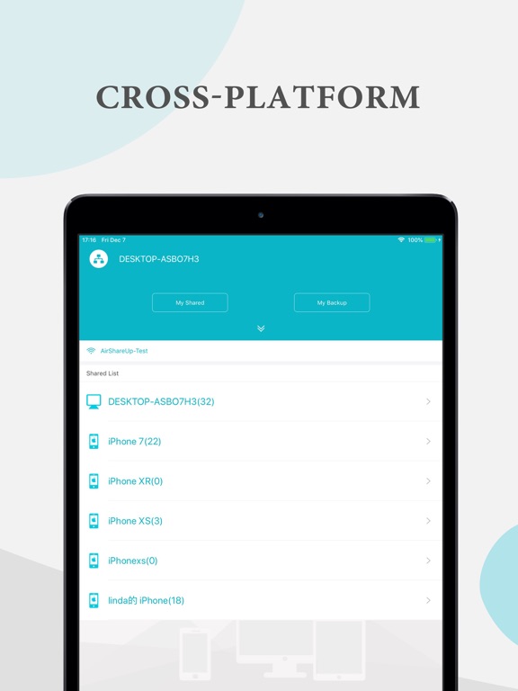 Screenshot #1 for AirShareUp
