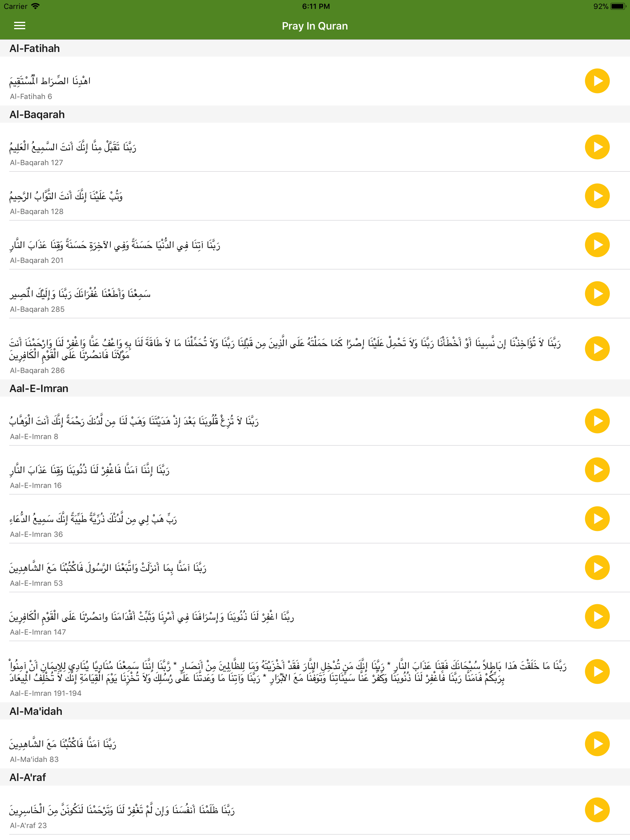 Quran & Maqamat