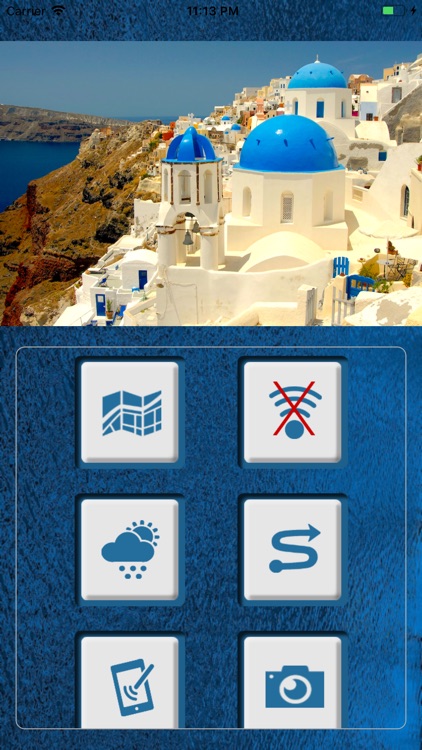 Santorini Travel Map Offline