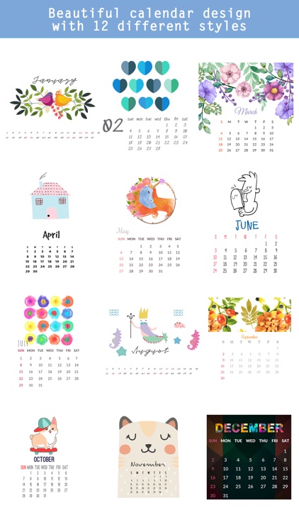 2018 Calendar & Celebrations