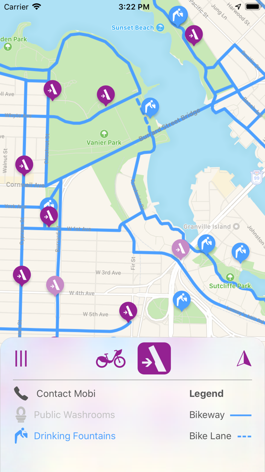 #2. Mo'Bikes (iOS) 由: Andrew Shopland