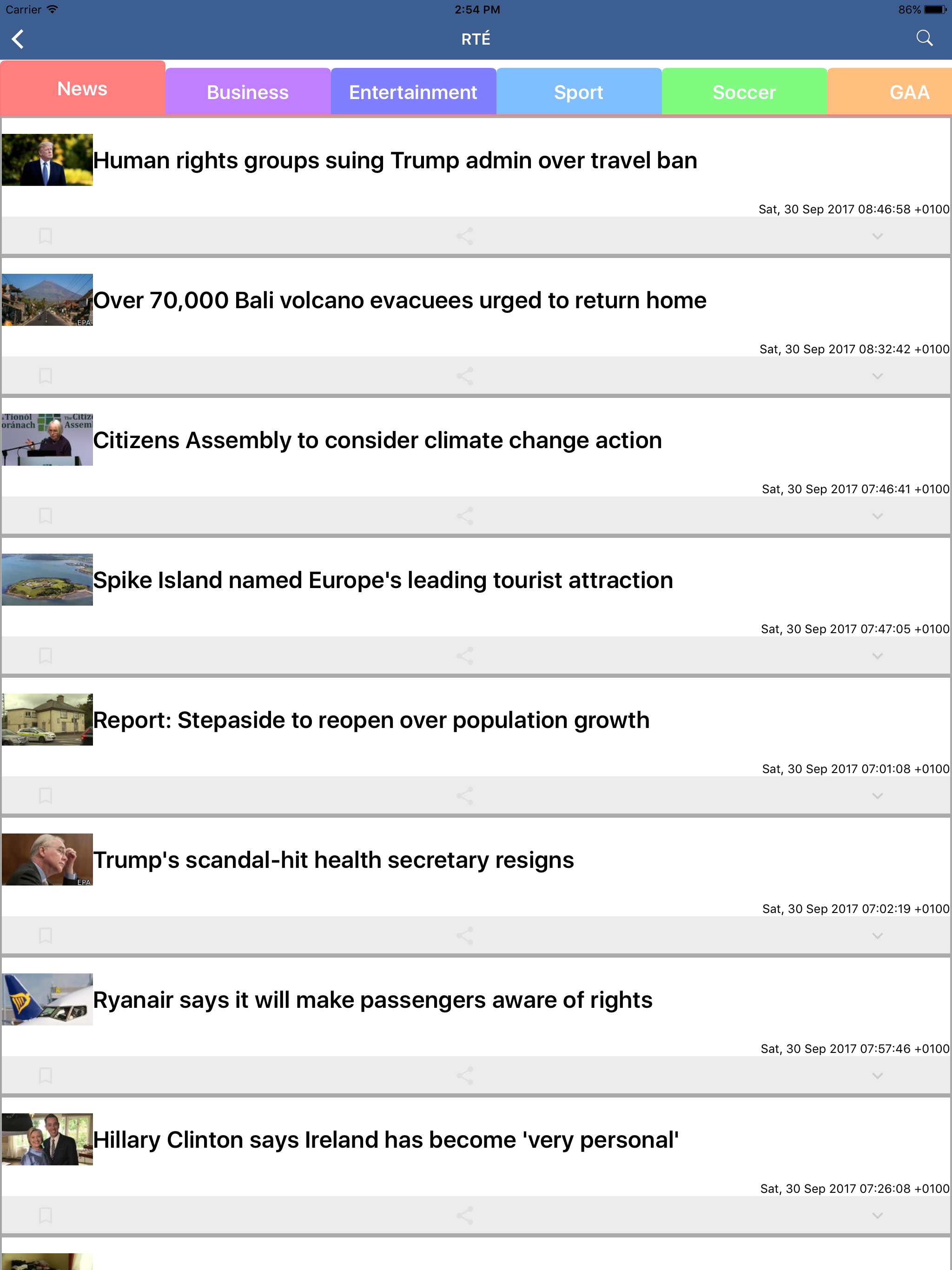 Irish News & World screenshot 6
