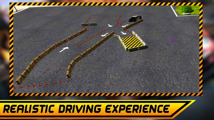 Real Police Car Parking Simulator 3D Game screenshot-4