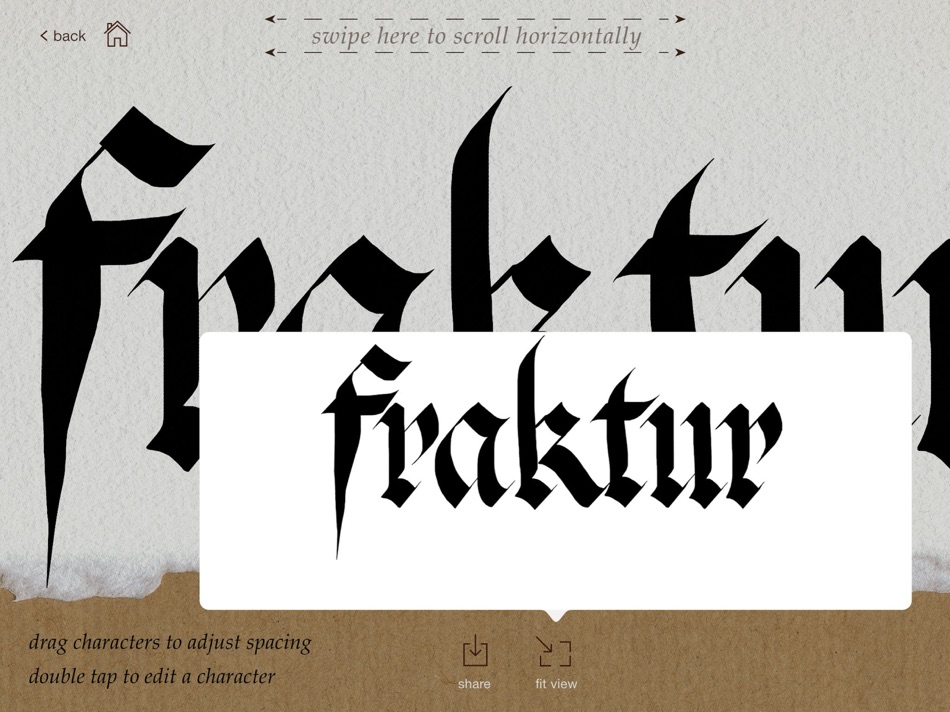 #4. Calligraphy Practice (iOS) Podle: Joao Brandao