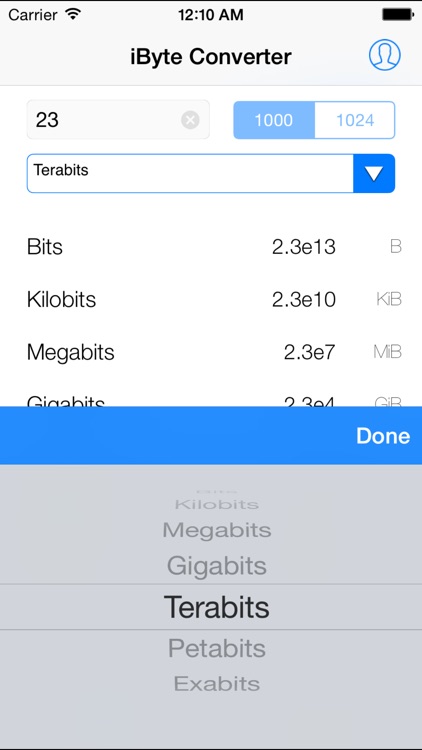 iByte Converter screenshot-3