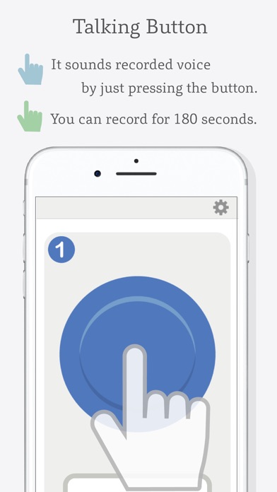 Screenshot #1 pour Talking Button