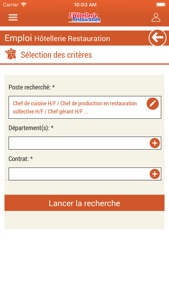 LHR Emploi screenshot #2 for iPhone