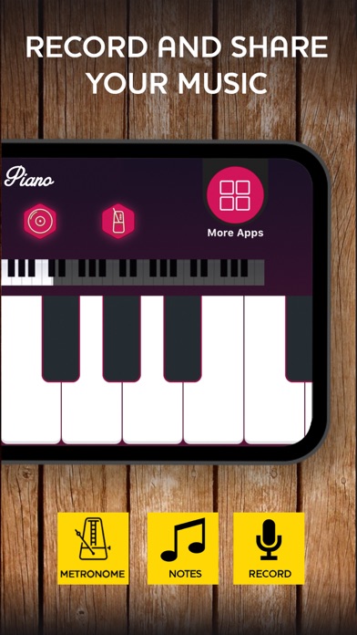 Piano keyboard - music maker screenshot 2