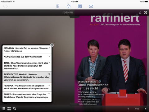 raffiniert — IWO-Fachmagazin für den Wärmemarkt screenshot 3