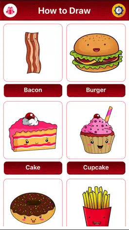 Game screenshot How to Draw Food Step by Step mod apk