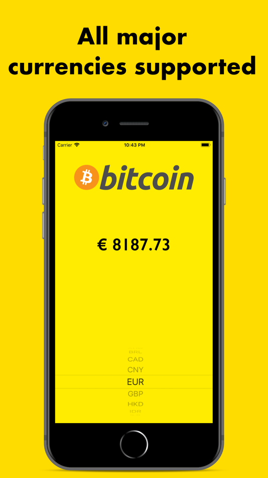 #3. Bitcoin Price Track (iOS) 由: Georgi Zlatinov