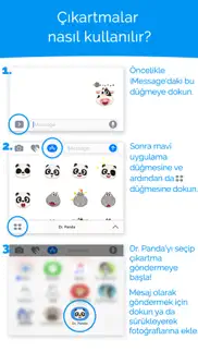 dr. panda Çıkartmaları iphone resimleri 4