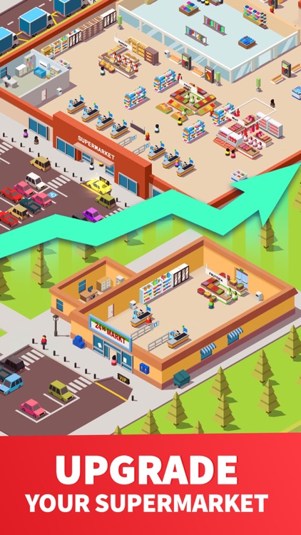 Idle Supermarket Tycoon - Shop screenshot-3