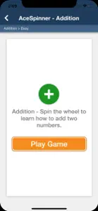 Ace Spinner Math Games Lite screenshot #4 for iPhone