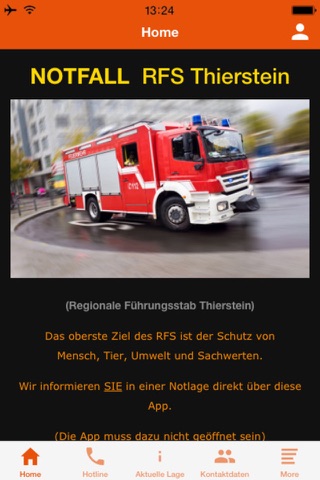 Notfall RFS Thierstein screenshot 3