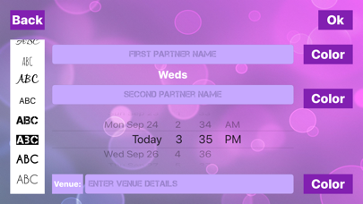 Screenshot #2 pour Party & Wedding Card Maker