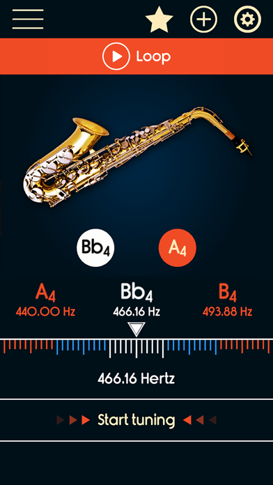 Screenshot #3 pour Saxophone Tuner