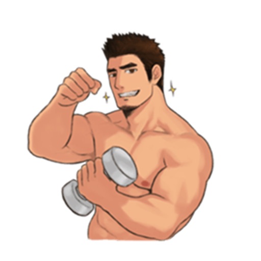 Muscular Stickers icon