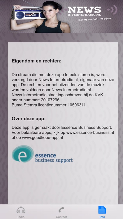 News Internetradio.nl