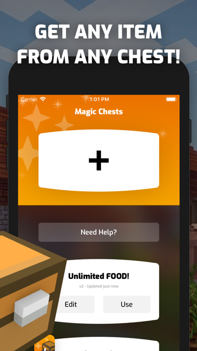 Screenshot #1 pour Magic Chests for Minecraft PE
