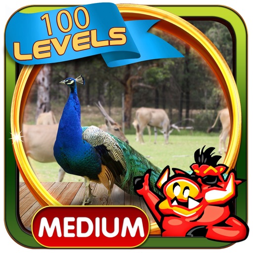 Open Zoo Hidden Objects Games Icon