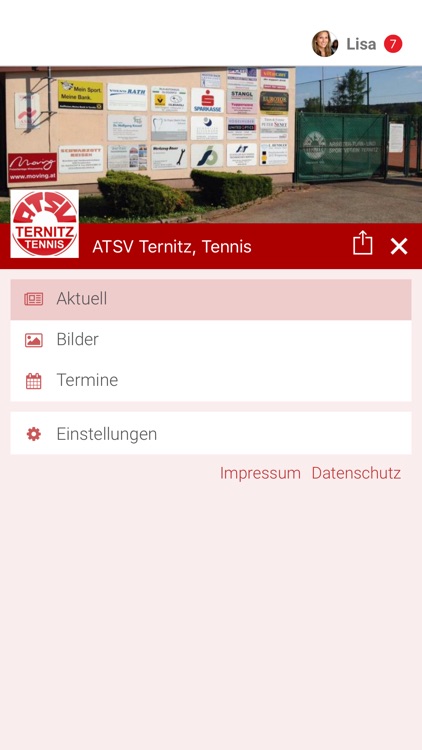 ATSV Ternitz, Tennis