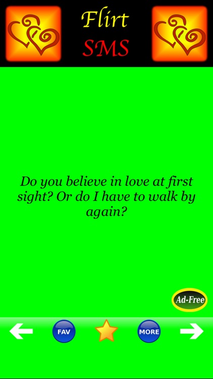 Flirt SMS Chat Pick Up Lines!