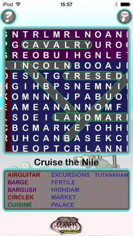 Game screenshot Epic Journeys Word Search - huge travel wordsearch apk