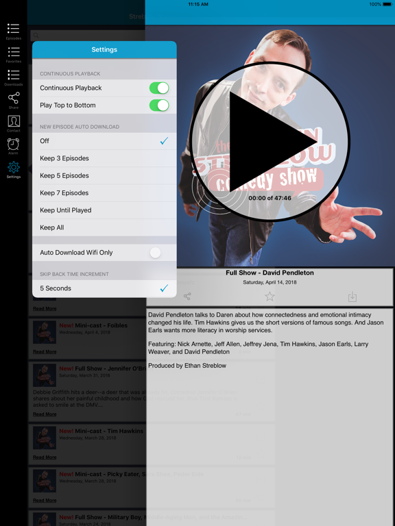 Screenshot #6 pour Daren Streblow Comedy Show