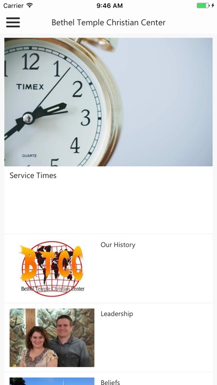 Bethel Temple Christian Center