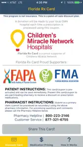 Florida Rx Card screenshot #2 for iPhone