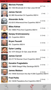 Sex Offenders Search iPhone screenshot