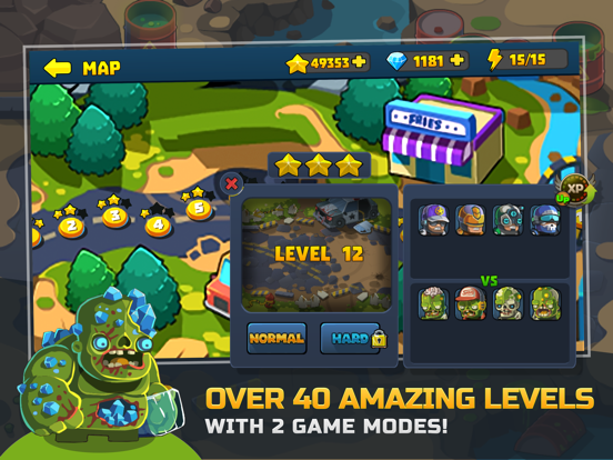 Zombie Apocalypse - Vaccine iPad screenshot 5 - Entertainment app