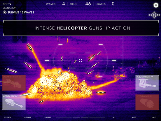 Zombie Gunship Revenant AR iPad app afbeelding 1