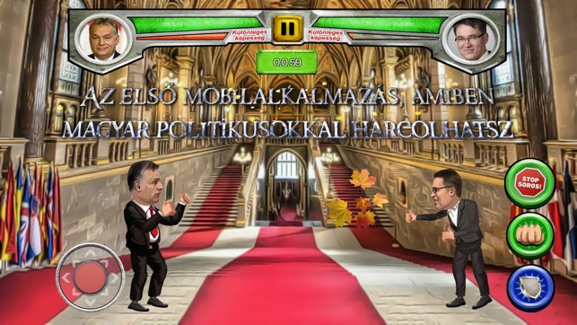 Hungarian political fighting