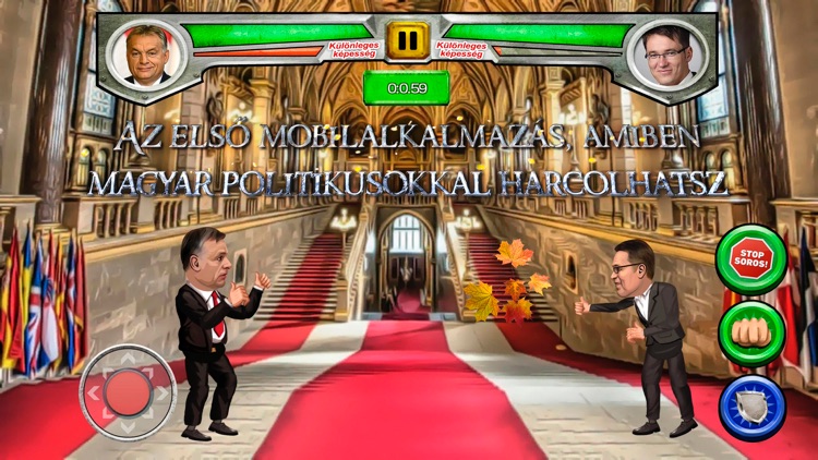 Hungarian political fighting