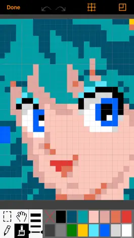 Game screenshot Pixel Paint: 8bit art mod apk