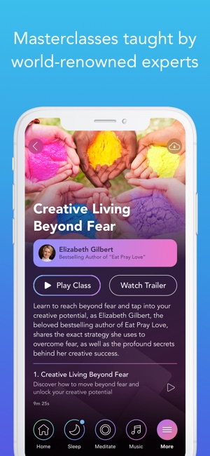 calm on the app store