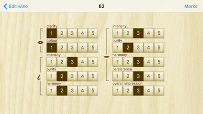Screenshot #3 pour Wine tasting notes