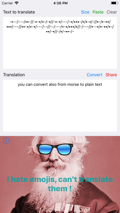 How to cancel & delete Morse Message from iphone & ipad 4