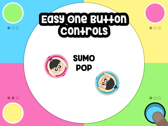 Sumo POP iPad screenshot 2 - Games app