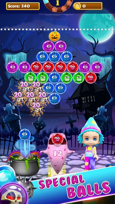 Bubble Wizards Dark Shoot screenshot 2