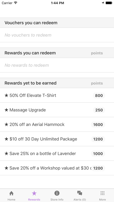 Elevate Yoga Rewards screenshot 2