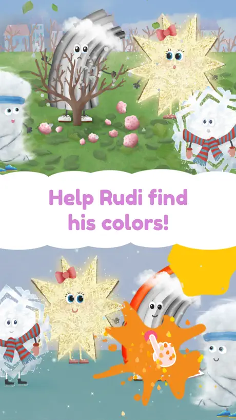 Rudi Rainbow Book For Children