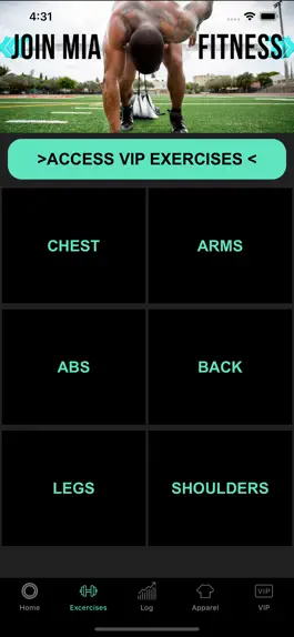 Game screenshot MIA FITNESS apk