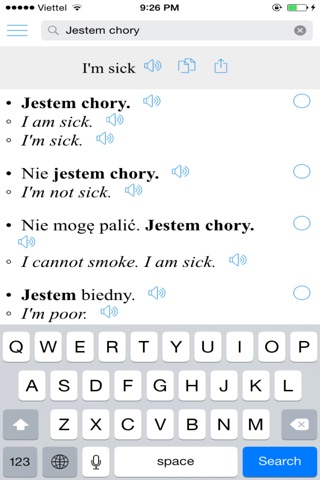 Polish Translator Offline screenshot 3