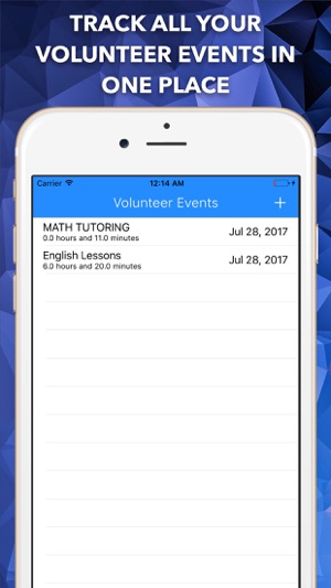 Volunteer Hour Tracker